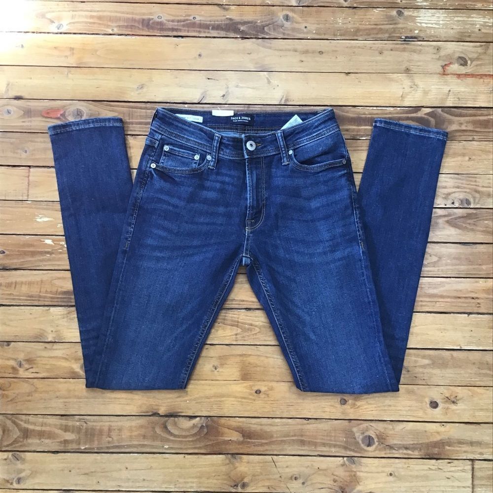 Jack and jones jeans skinny fit Liam 28/32 blue denim
